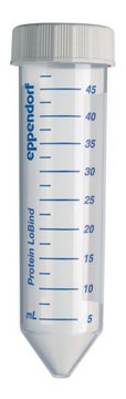 Eppendorf&#174; Protein LoBind Tubes capacity 50&#160;mL, PCR clean, pack of 200&#160;ea