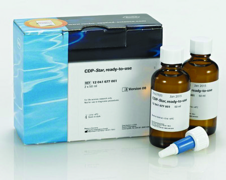 CDP-Star&#174;, ready-to-use &gt;98%, solution, suitable for dot blot, suitable for Northern blotting, suitable for Southern blotting