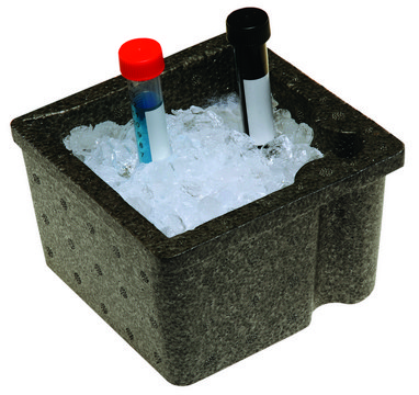 PolarSafe&#8482; Ice pan capacity 1&#160;L, black polystyrene