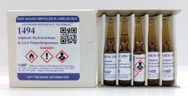 脂肪烃的2,2,4-三甲基戊烷溶液 NIST&#174; SRM&#174; 1494