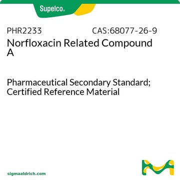 诺氟沙星相关化合物A Pharmaceutical Secondary Standard; Certified Reference Material