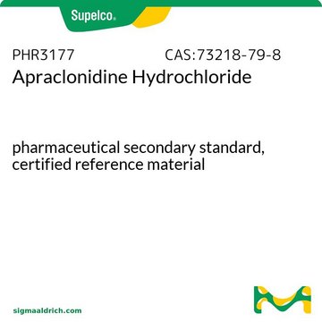 Apraclonidine Hydrochloride pharmaceutical secondary standard, certified reference material