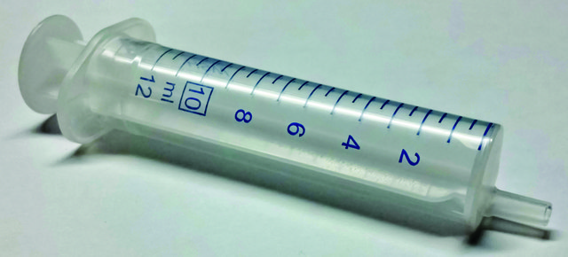 无针头 PP/PE 注射器 luer slip tip, centric, capacity 10&#160;mL, graduated, 0.5&#160;mL, non-sterile