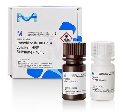 Immobilon&#174; ECL UltraPlus Western HRP Substrate - 10mL