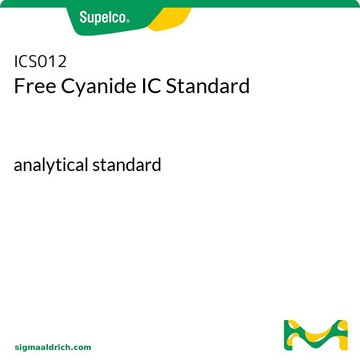 自由氰化物IC标准品 analytical standard