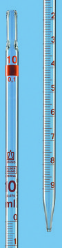 BRAND&#174; SILBERBRAND ETERNA graduated pipette, calibrated to deliver (TD, EX) capacity 5&#160;mL