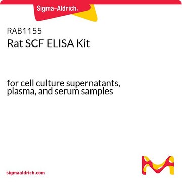 大鼠SCF ELISA试剂盒 for cell culture supernatants, plasma, and serum samples