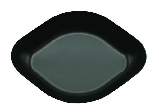 Diamond shaped weigh boats polystyrene, volume 100&#160;mL, black