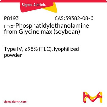 L-&#945;-磷脂酰乙醇胺 来源于大豆 Type IV, &#8805;98% (TLC), lyophilized powder