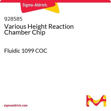 Various Height Reaction Chamber Chip Fluidic 1099 COC