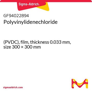 Polyvinylidenechloride (PVDC), film, thickness 0.033&#160;mm, size 300 × 300&#160;mm