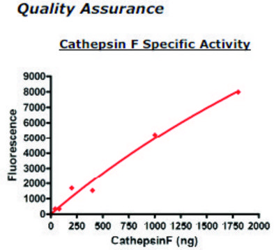 活性组织蛋白酶F 人 recombinant, expressed in FreeStyle&#8482; 293-F cells, &#8805;90% (SDS-PAGE)