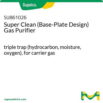 Super Clean（底座型）气体纯化器 triple trap (hydrocarbon, moisture, oxygen), for carrier gas