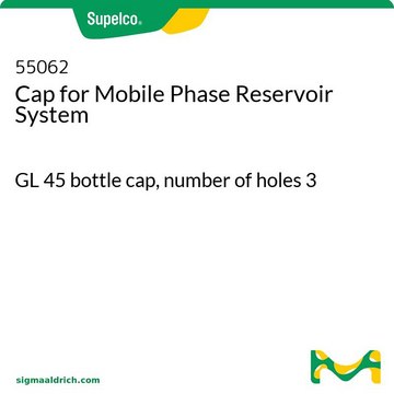 用于流动相储液瓶的盖子 GL 45 bottle cap, number of holes 3