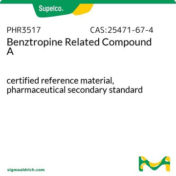 Benztropine Related Compound A pharmaceutical secondary standard, certified reference material