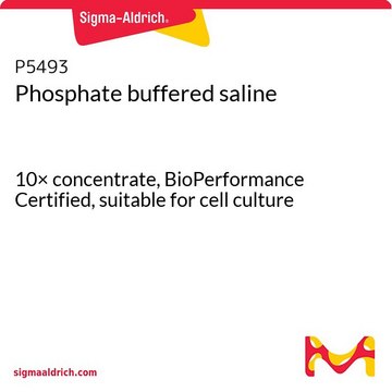 Phosphate buffered saline 10× concentrate, BioPerformance Certified, suitable for cell culture