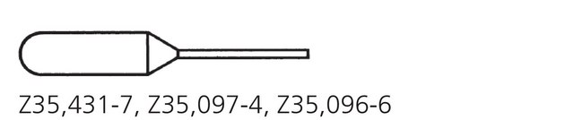 聚乙烯移液管 narrow short stem, Large bulb, draw 3.0&#160;mL, non-sterile