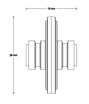 Millex&#174; hydrophobic PTFE syringe filter pore size 1.0&#160;&#956;m, diam. 25&#160;mm, non-sterile