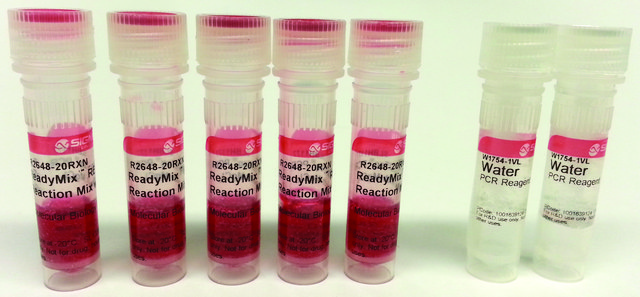 REDTaq&#174; ReadyMix&#8482; PCR反应混合物 Complete PCR reagent with standard Taq DNA Polymerase and inert dye