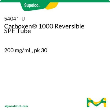 Carboxen&#174; 1000 Reversible SPE Tube 200 mg/mL, pk 30