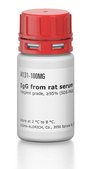IgG 来源于大鼠血清 reagent grade, ≥95% (SDS-PAGE), essentially salt-free, lyophilized powder