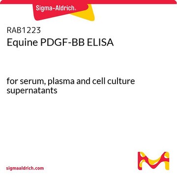 Equine PDGF-BB ELISA for serum, plasma and cell culture supernatants