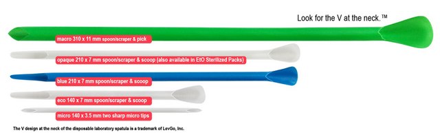 Levgo&#174; smartSpatula&#174;一次性PP实验室刮刀，请认准颈部带V字标识&#8482; L 210&#160;mm, white, standard, sterile (EtO), endotoxin free (non-pyrogenic)