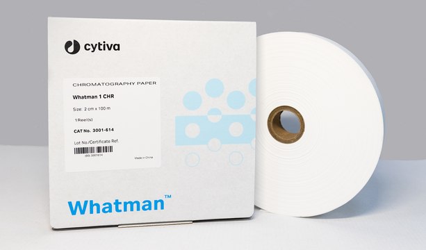 Whatman&#174; cellulose chromatography papers 1 CHR Rol, W × L 10&#160;mm × 100&#160;m, pkg of 1&#160;roll