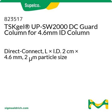 TSKgel&#174; UP-SW2000 DC Guard Column for 4.6mm ID Column Direct-Connect, L × I.D. 2&#160;cm × 4.6&#160;mm, 2&#160;&#956;m particle size