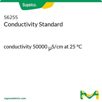 Conductivity Standard conductivity 50000&#160;&#956;S/cm at 25&#160;°C