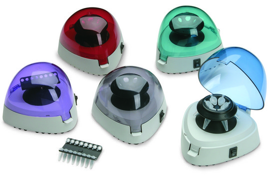 Spectrafuge&#8482; mini-centrifuge blue, AC/DC input 230 V AC