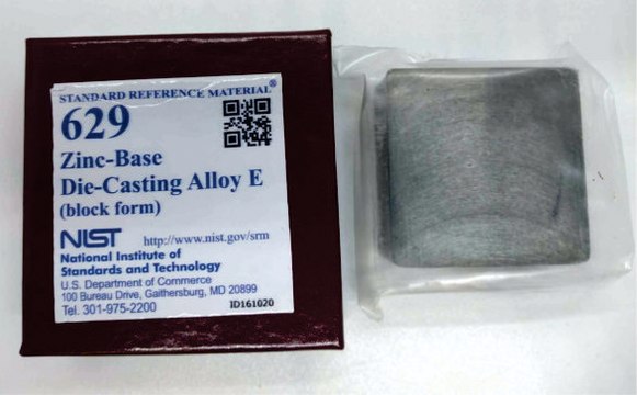 Zinc-base E, ASTM AC 41A NIST&#174; SRM&#174; 629