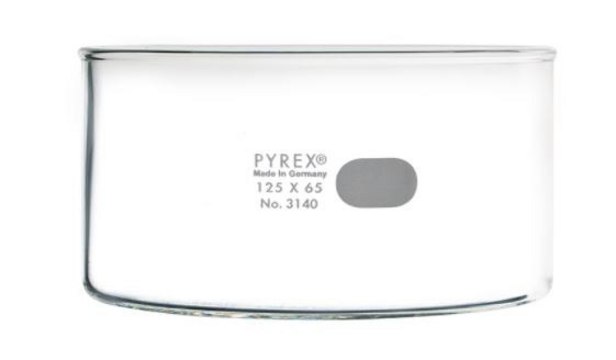 Pyrex&#174; 结晶皿 capacity 740&#160;mL, O.D. × H ~125&#160;mm × 65&#160;mm