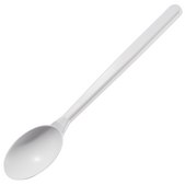 SP Bel-Art® Sterileware™ Teaspoon Style Sampling Spoon white polystyrene, nominal capacity 10 mL (0.3 oz), handle L 13.7 cm (5.375 in.), sterile, pack of 100 ea (individually wrapped)