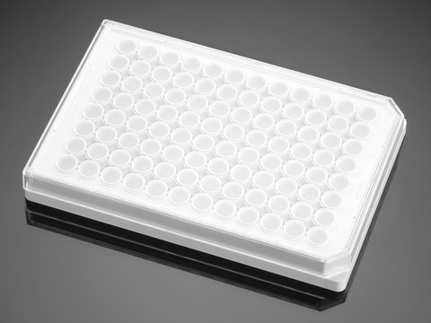 Corning&#174; Falcon&#174; Microplate wells, 96, Tissue Culture (TC)-treated surface, flat bottom white wells, sterile