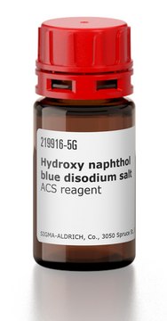 Hydroxy naphthol blue disodium salt ACS reagent