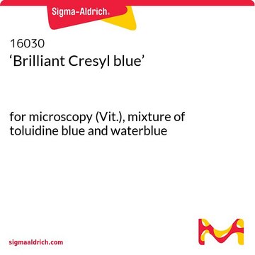 ‘Brilliant Cresyl blue’ for microscopy (Vit.), mixture of toluidine blue and waterblue