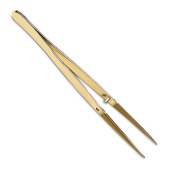 SP Bel-Art® FEP Coated Steel Forceps straight PTFE-coated stainless steel forceps, L 98 mm , tip coating 38mm