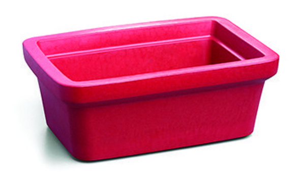 Corning&#174; Ice Pan, rectangular midi, capacity 4 L, red