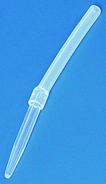 BRAND&#174; glass discharge tip for automatic burette Schilling clear glass