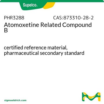 Atomoxetine Related Compound B certified reference material, pharmaceutical secondary standard