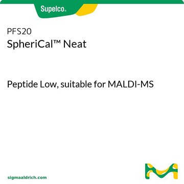 SpheriCal&#8482; Neat Peptide Low, suitable for MALDI-MS