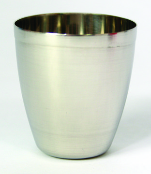 Platinum crucible, with reinforced rim capacity 30&#160;mL