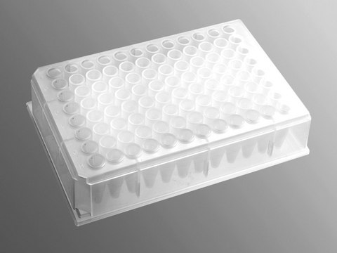 Deep well plate for SBS FootPrint, size 96&#160;wells, size 600&#160;&#956;L, pkg of 10x5plates/cs, sterile