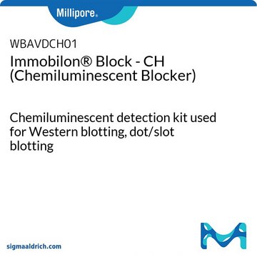 Immobilon&#174; Block - CH (Chemiluminescent Blocker) Chemiluminescent detection kit used for Western blotting, dot/slot blotting