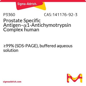 Prostate Specific Antigen–&#945;1-Antichymotrypsin Complex 人 &#8805;99% (SDS-PAGE), buffered aqueous solution