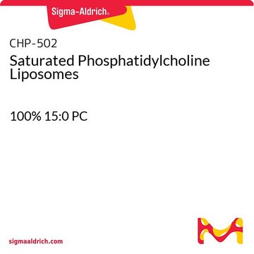 Saturated Phosphatidylcholine Liposomes 100% 15:0 PC