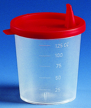 BRAND&#174;尿液烧杯 polypropylene, capacity 125&#160;mL, without cap, non-sterile