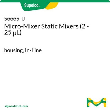 Micro-Mixer Static Mixers (2 - 25 &#956;L) housing, In-Line