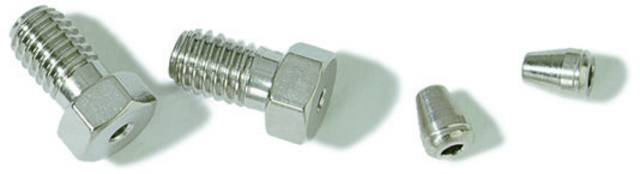 Stainless Steel HPLC Fittings ferrule, 1/8&nbsp;in. tubing